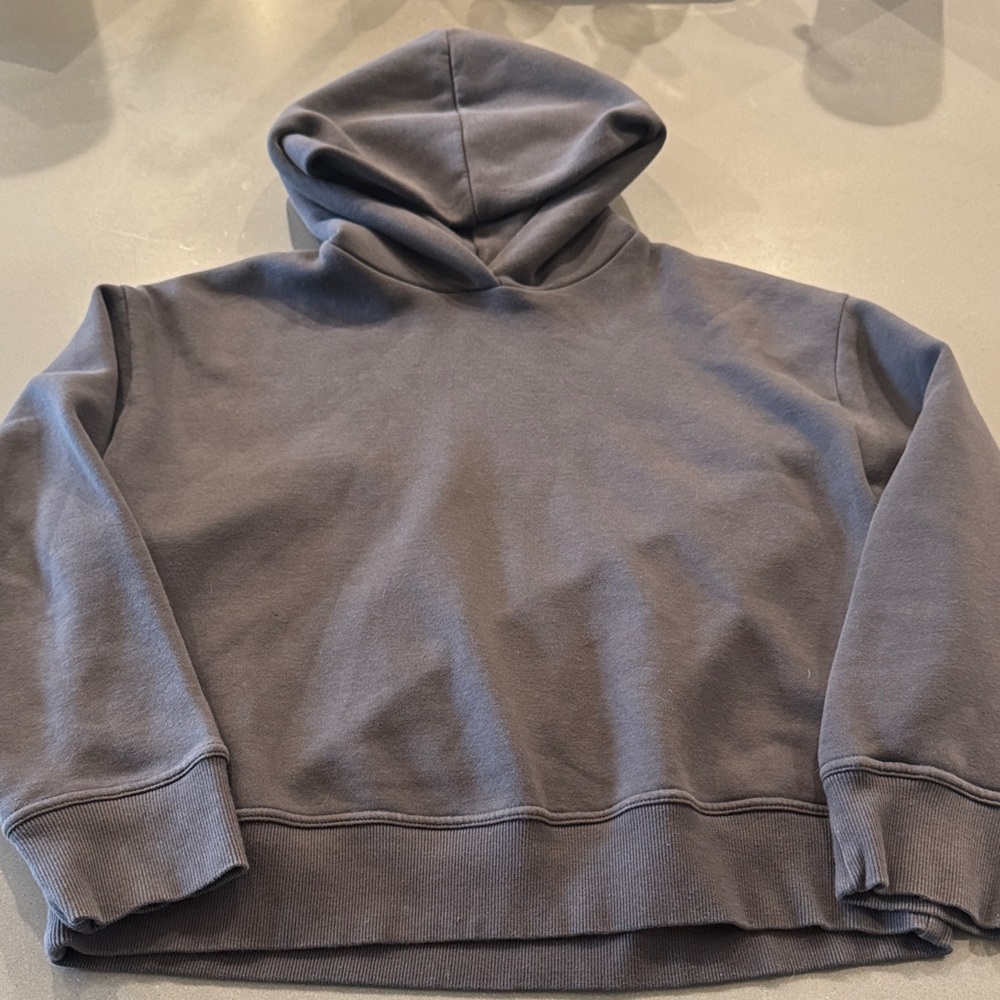 Zara Gray Hoodie Sweatshirt